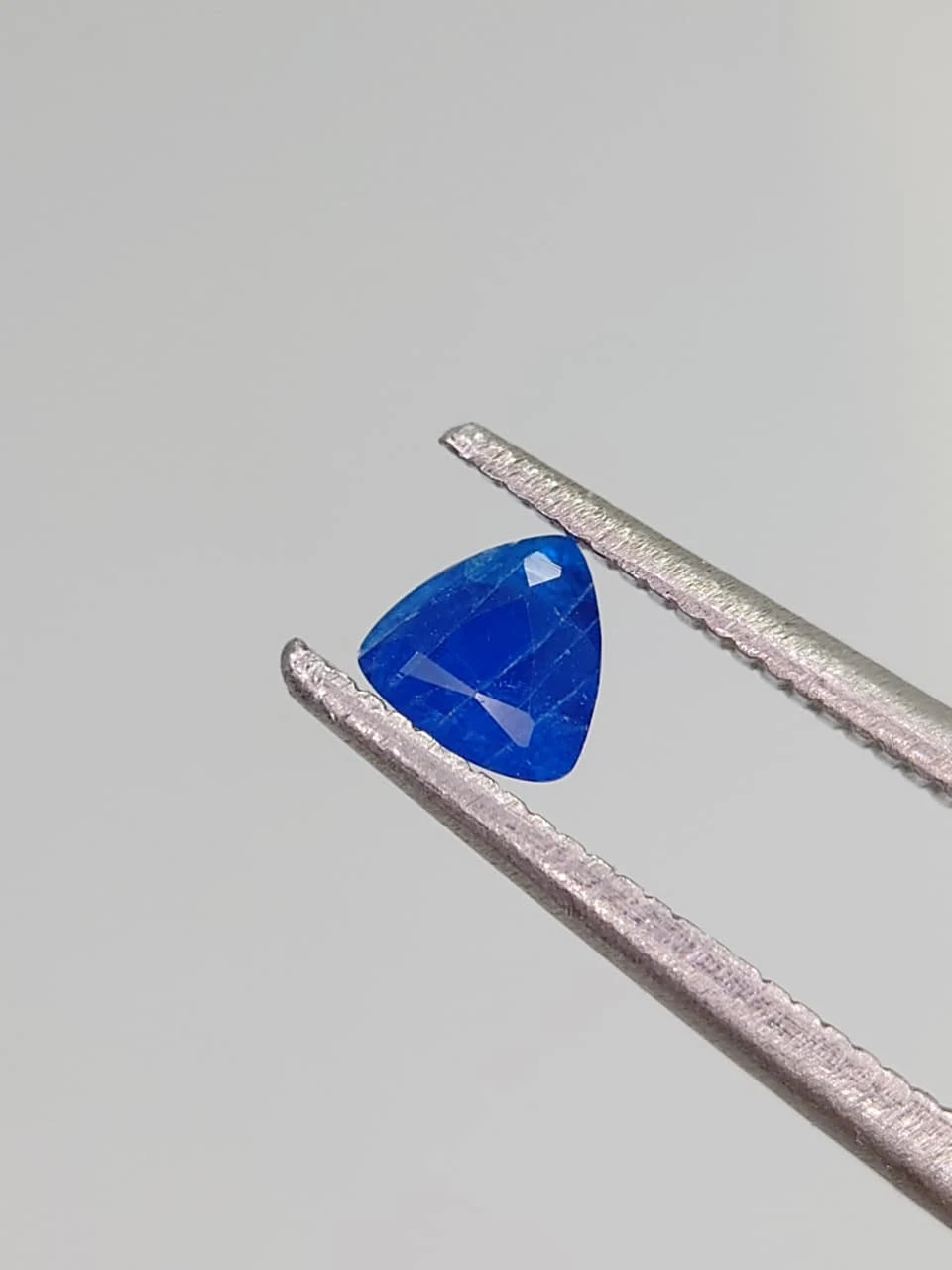 0.2ct Natural Trillion Faceted Hauyne from Afghanistan — view 3